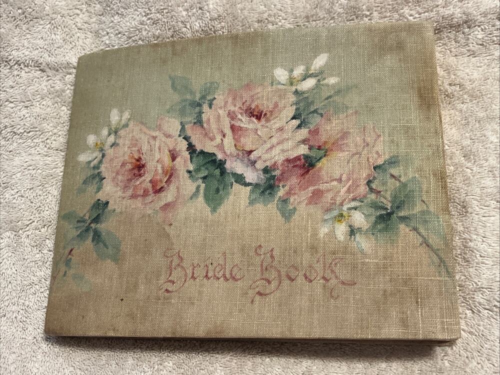 1911 Bride Book With Pictures And Genealogy Walter & Schurke Iowa